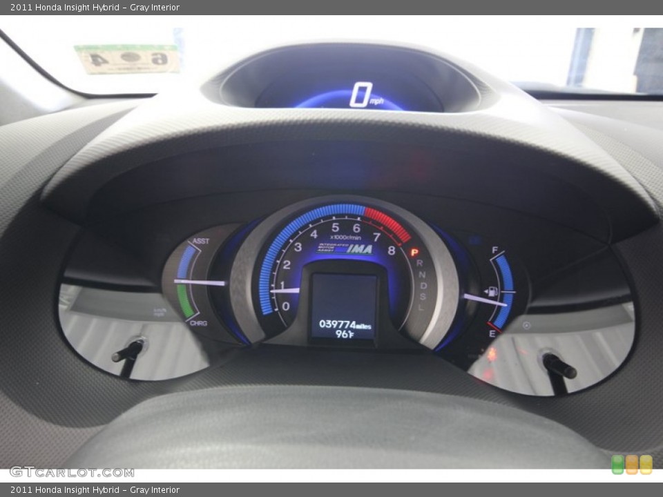 Gray Interior Gauges for the 2011 Honda Insight Hybrid #84402552