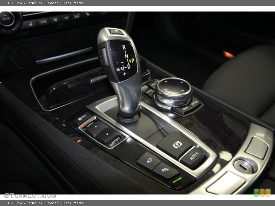 Black Interior Transmission for the 2014 BMW 7 Series 740Li Sedan #84402963