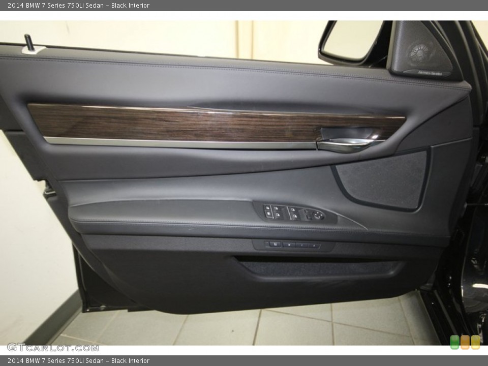 Black Interior Door Panel for the 2014 BMW 7 Series 750Li Sedan #84403044