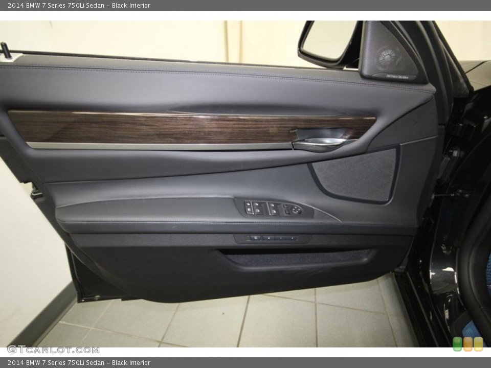 Black Interior Door Panel for the 2014 BMW 7 Series 750Li Sedan #84403050