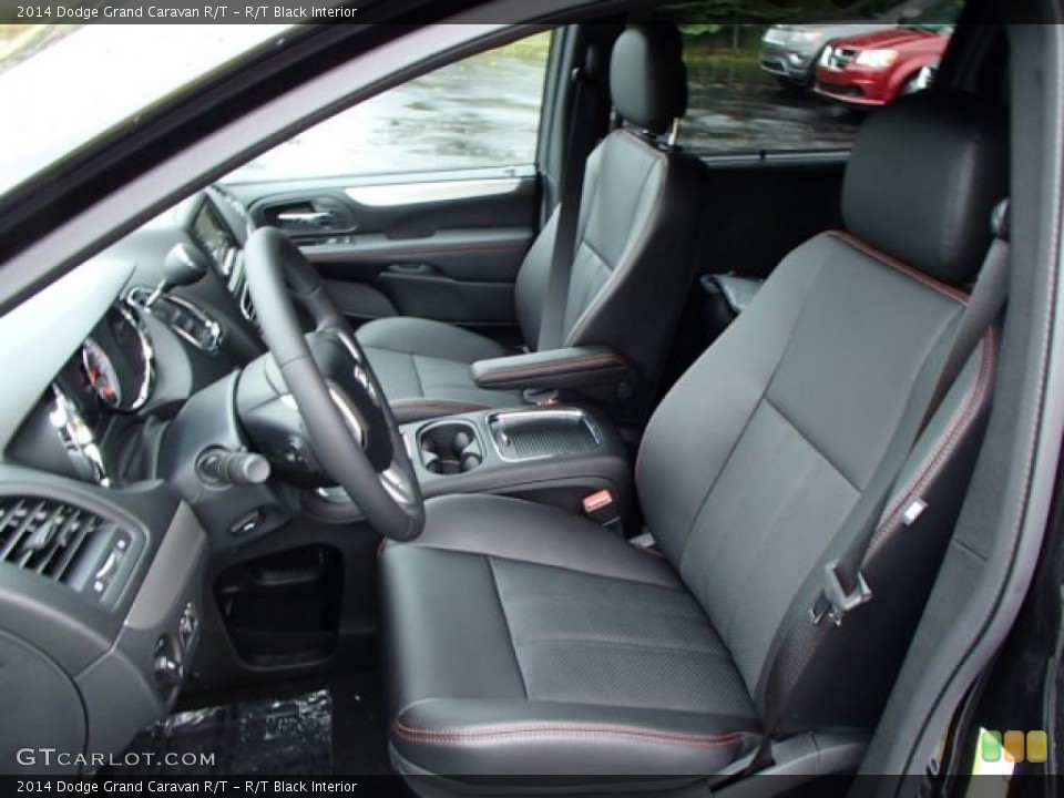 R/T Black Interior Front Seat for the 2014 Dodge Grand Caravan R/T #84404753