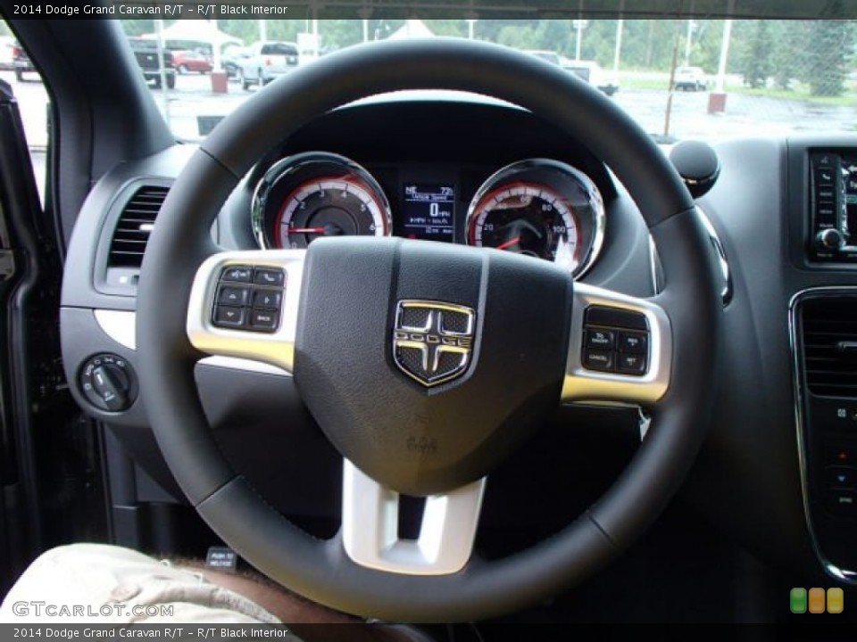 R/T Black Interior Steering Wheel for the 2014 Dodge Grand Caravan R/T #84404954