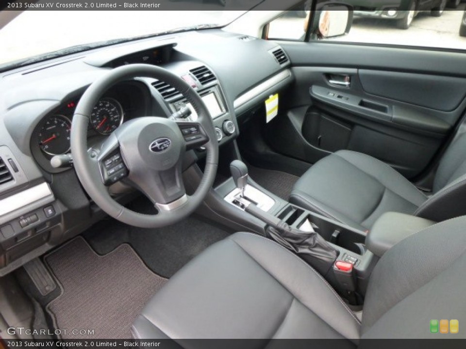 Black 2013 Subaru XV Crosstrek Interiors