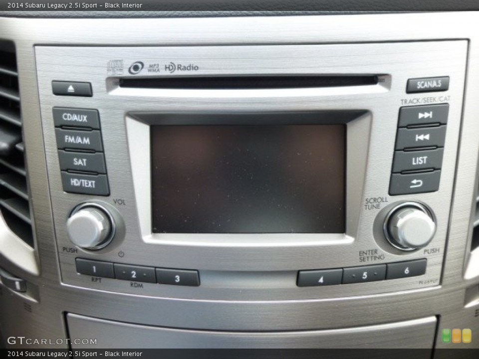 Black Interior Controls for the 2014 Subaru Legacy 2.5i Sport #84409234