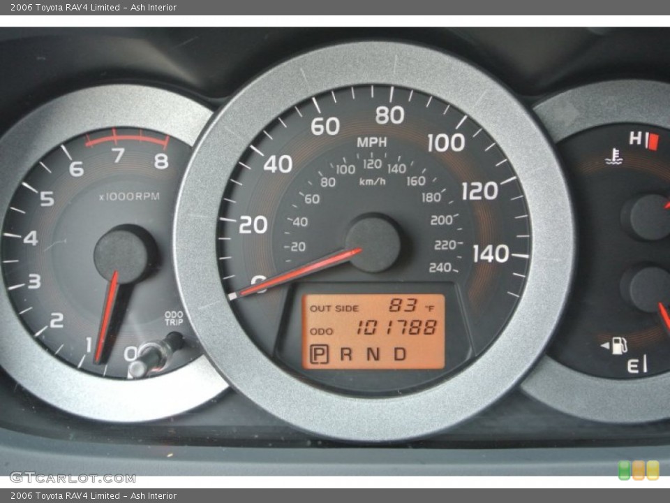 Ash Interior Gauges for the 2006 Toyota RAV4 Limited #84410315