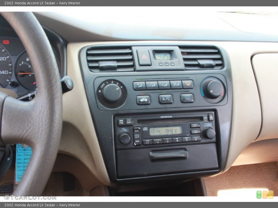 Ivory Interior Controls for the 2002 Honda Accord LX Sedan #84415256