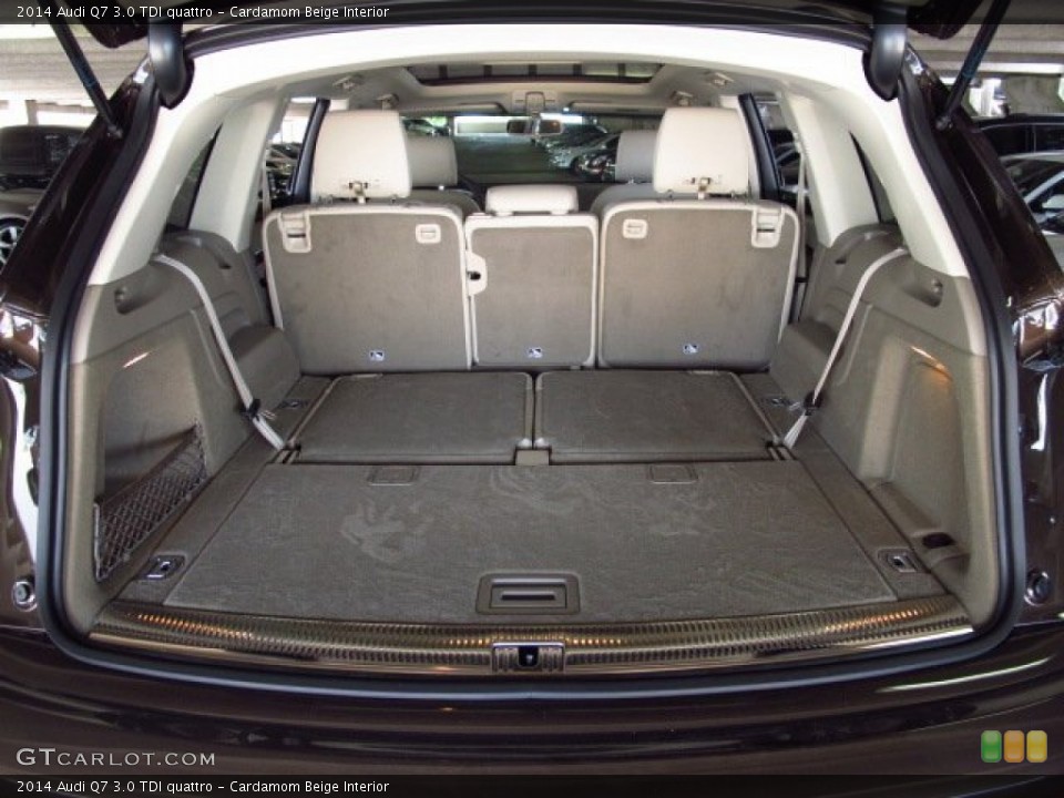 Cardamom Beige Interior Trunk for the 2014 Audi Q7 3.0 TDI quattro #84416591