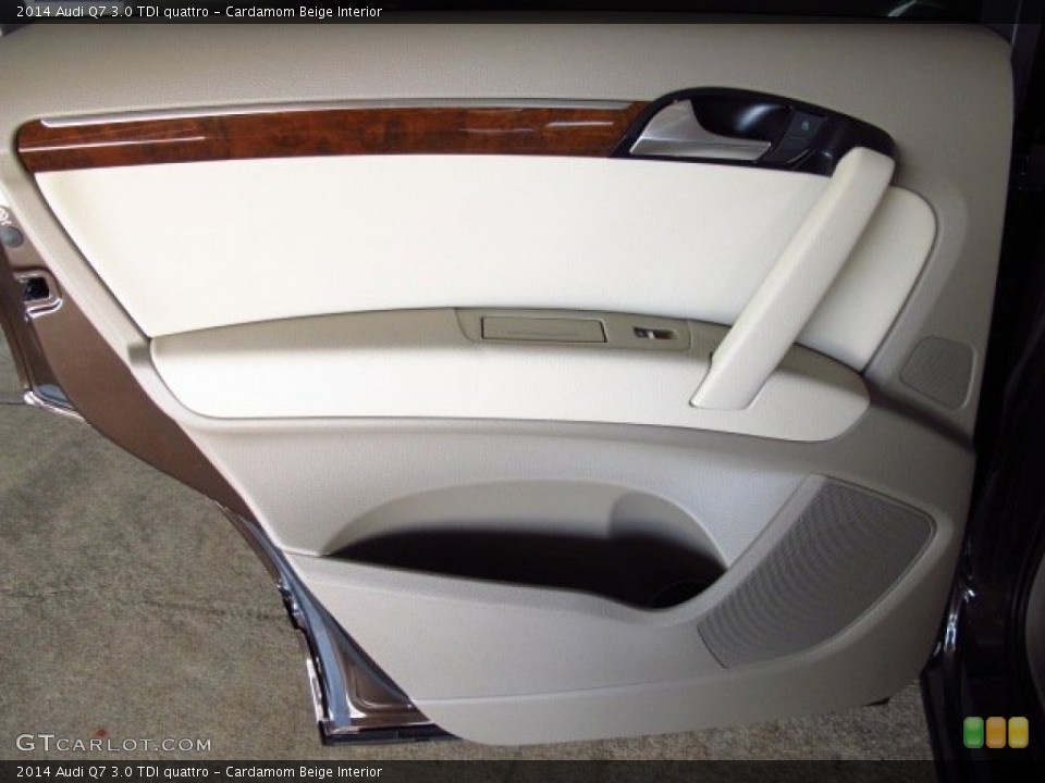 Cardamom Beige Interior Door Panel for the 2014 Audi Q7 3.0 TDI quattro #84416696