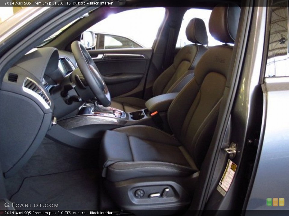 Black Interior Front Seat for the 2014 Audi SQ5 Premium plus 3.0 TFSI quattro #84417332