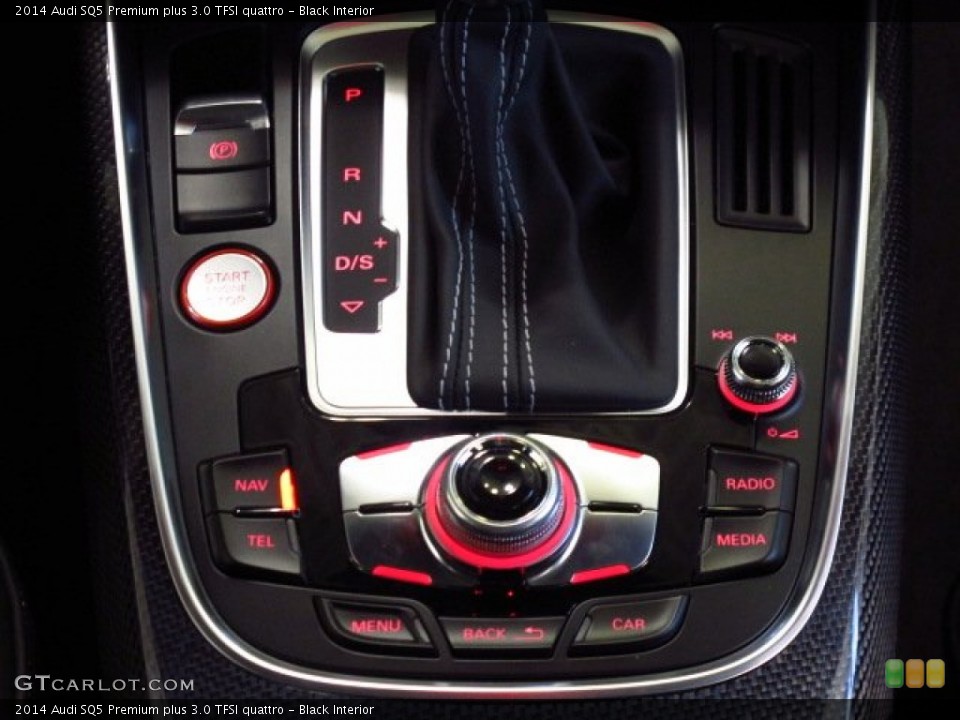 Black Interior Controls for the 2014 Audi SQ5 Premium plus 3.0 TFSI quattro #84417515