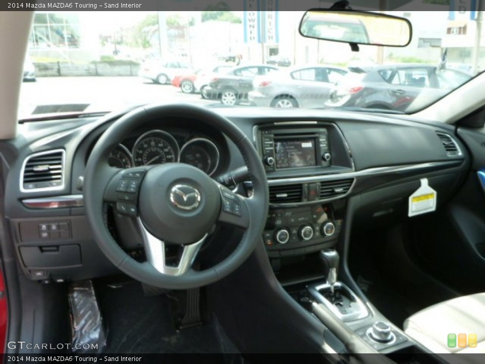 Sand Interior Dashboard for the 2014 Mazda MAZDA6 Touring #84418559