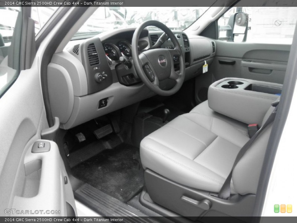 Dark Titanium Interior Prime Interior for the 2014 GMC Sierra 2500HD Crew Cab 4x4 #84420215