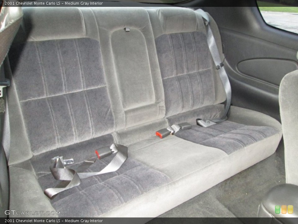 Medium Gray Interior Rear Seat for the 2001 Chevrolet Monte Carlo LS #84422450