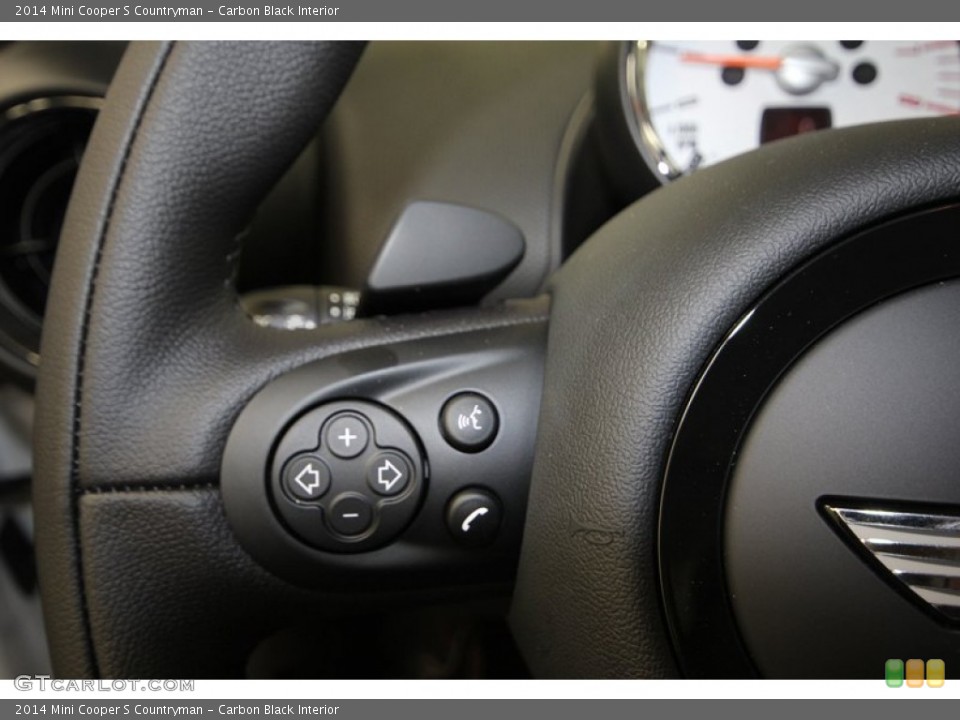 Carbon Black Interior Controls for the 2014 Mini Cooper S Countryman #84426164