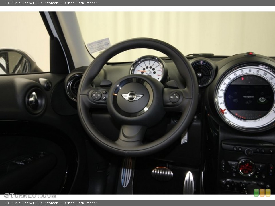Carbon Black Interior Steering Wheel for the 2014 Mini Cooper S Countryman #84426236