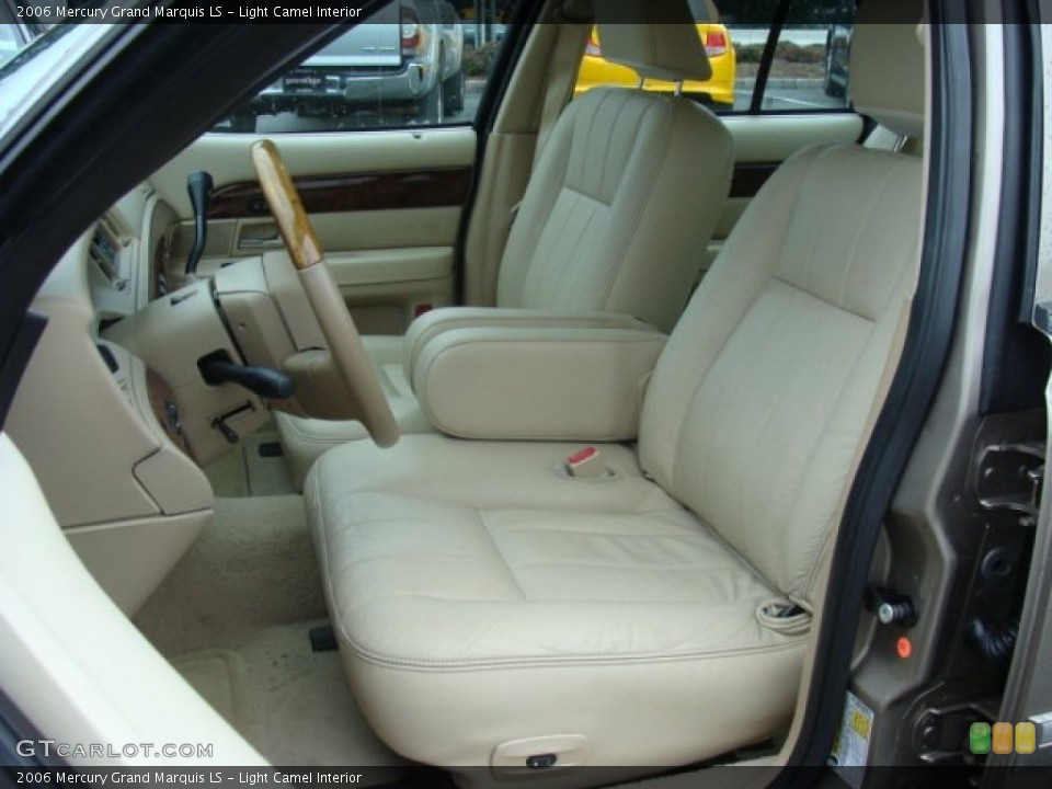 Light Camel Interior Front Seat for the 2006 Mercury Grand Marquis LS #84426301