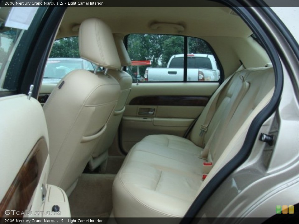 Light Camel Interior Rear Seat for the 2006 Mercury Grand Marquis LS #84426414