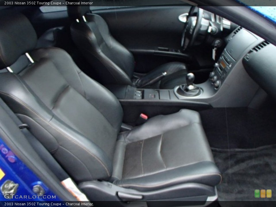 Charcoal Interior Front Seat for the 2003 Nissan 350Z Touring Coupe #84426701