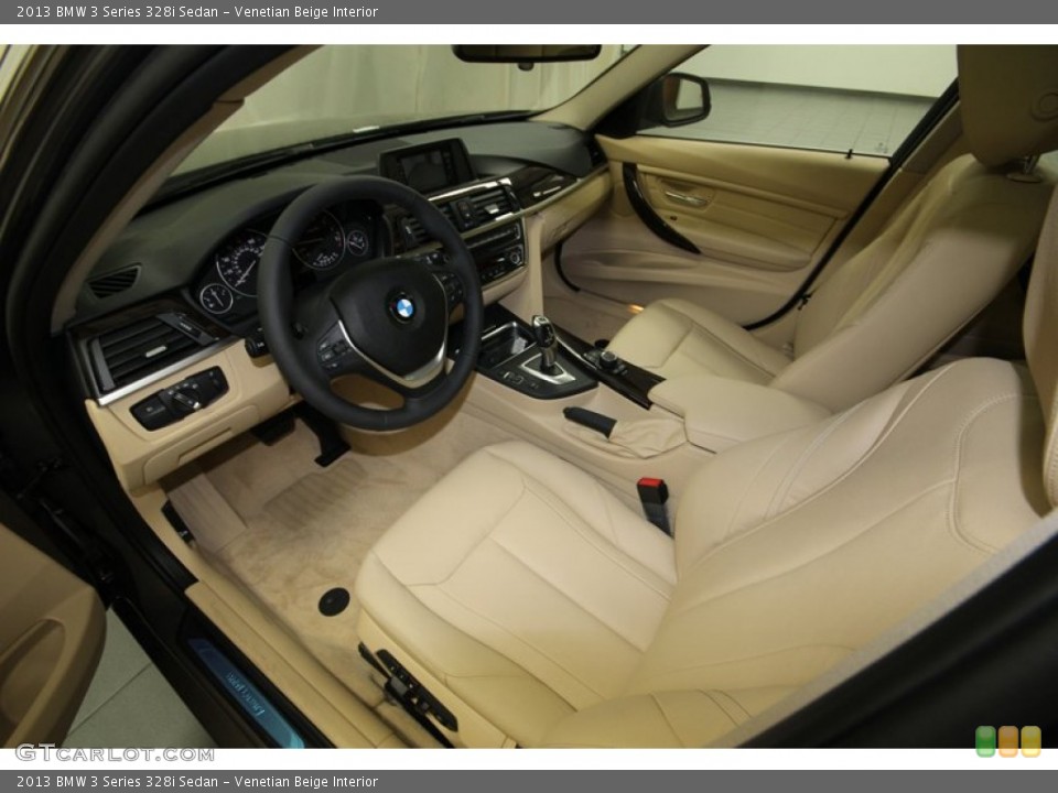 Venetian Beige Interior Prime Interior for the 2013 BMW 3 Series 328i Sedan #84428193