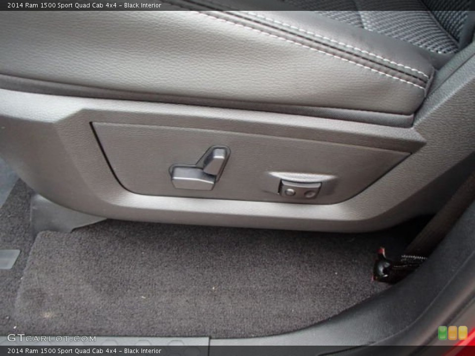 Black Interior Controls for the 2014 Ram 1500 Sport Quad Cab 4x4 #84434198