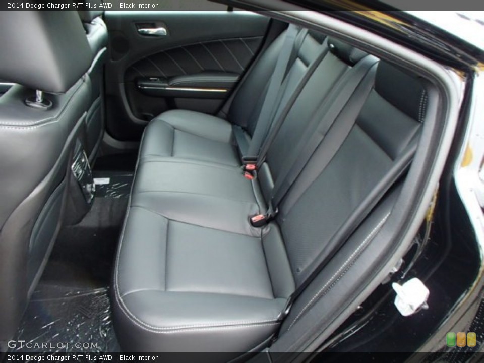 Black Interior Rear Seat for the 2014 Dodge Charger R/T Plus AWD #84435953