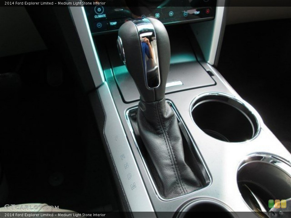Medium Light Stone Interior Transmission for the 2014 Ford Explorer Limited #84437204