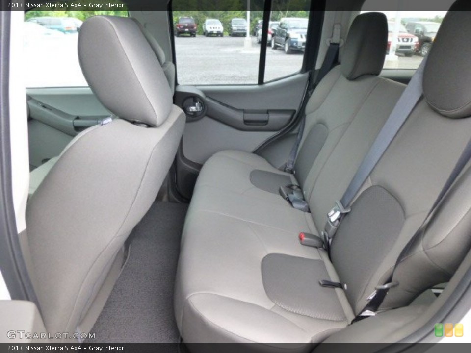 Gray Interior Rear Seat for the 2013 Nissan Xterra S 4x4 #84437701