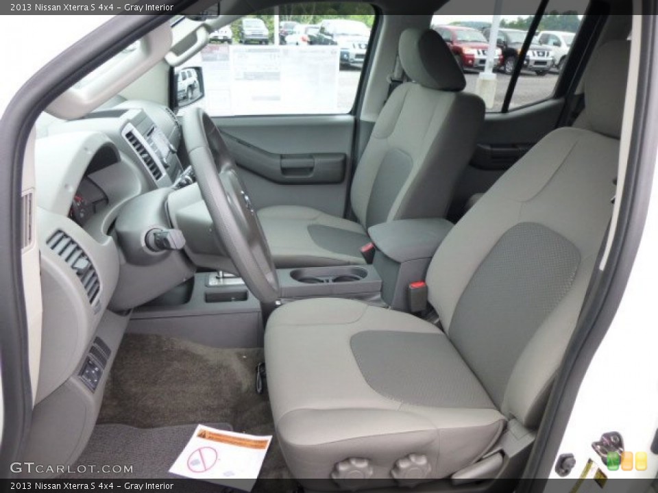 Gray Interior Front Seat for the 2013 Nissan Xterra S 4x4 #84437747