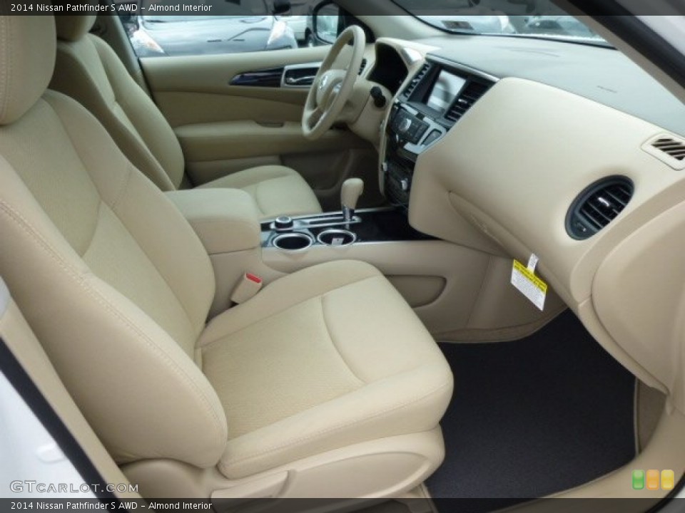 Almond Interior Photo for the 2014 Nissan Pathfinder S AWD #84442661