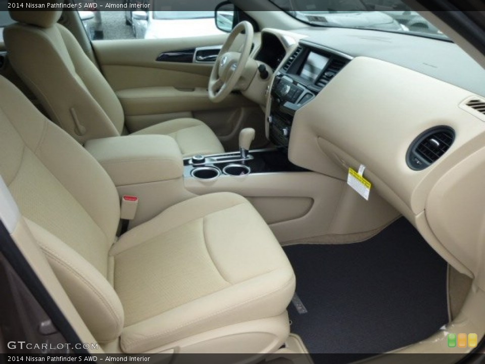 Almond Interior Photo for the 2014 Nissan Pathfinder S AWD #84442961