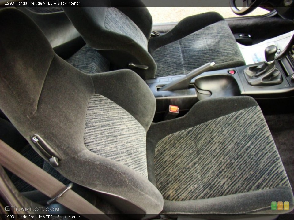 Black Interior Front Seat for the 1993 Honda Prelude VTEC #84453509