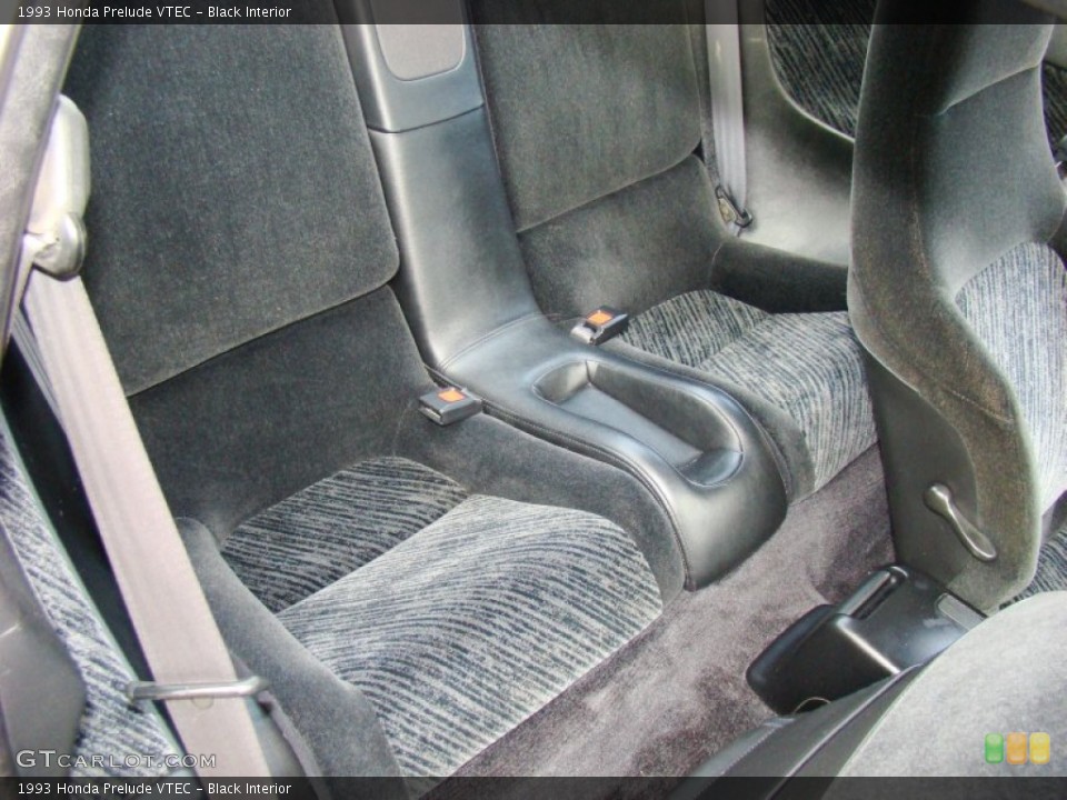 Black Interior Rear Seat for the 1993 Honda Prelude VTEC #84453536