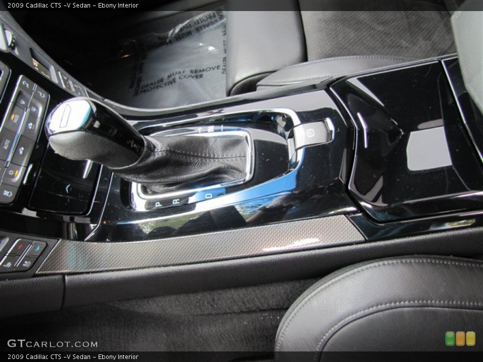 Ebony Interior Transmission for the 2009 Cadillac CTS -V Sedan #84454466