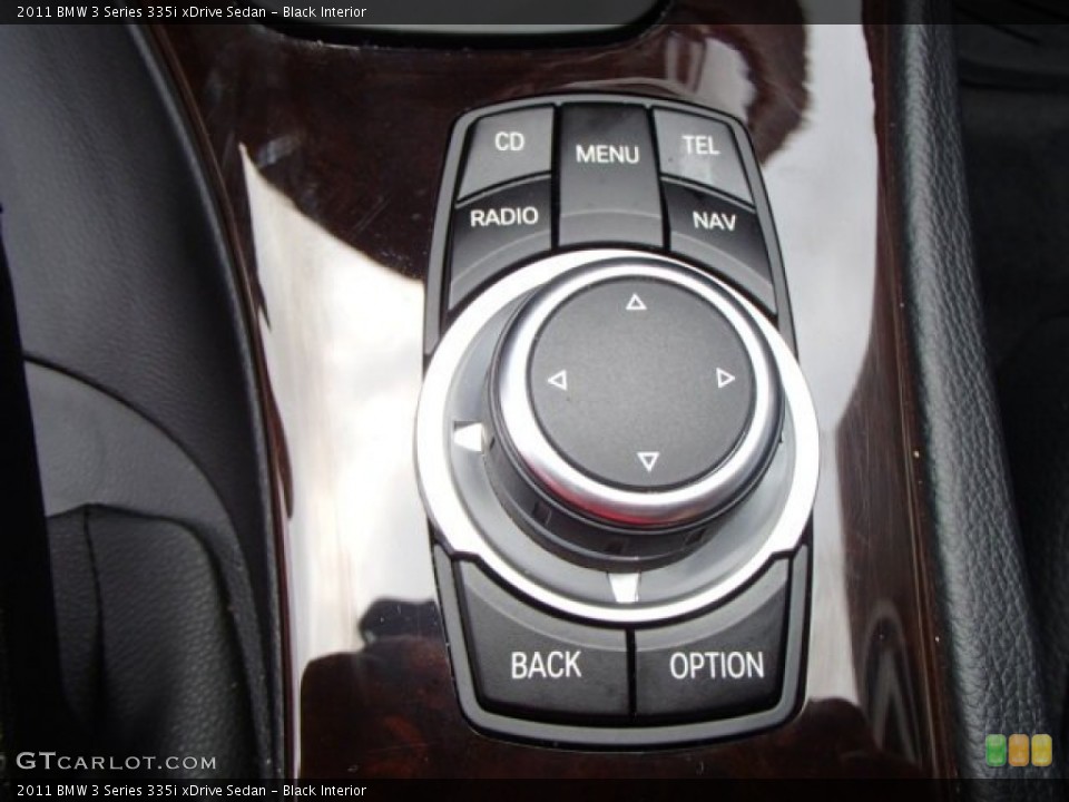 Black Interior Controls for the 2011 BMW 3 Series 335i xDrive Sedan #84454898