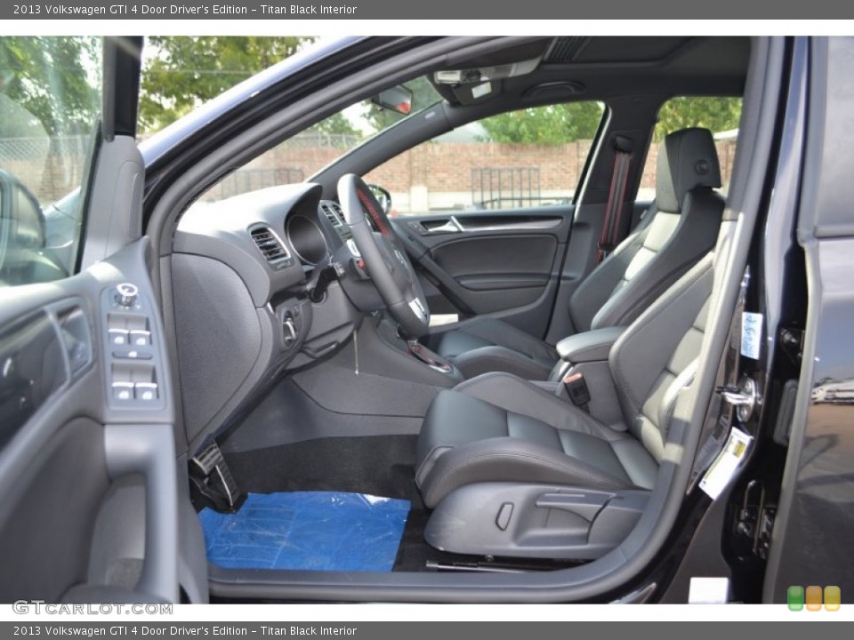 Titan Black Interior Photo for the 2013 Volkswagen GTI 4 Door Driver's Edition #84455117
