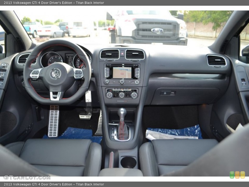 Titan Black Interior Dashboard for the 2013 Volkswagen GTI 4 Door Driver's Edition #84455165