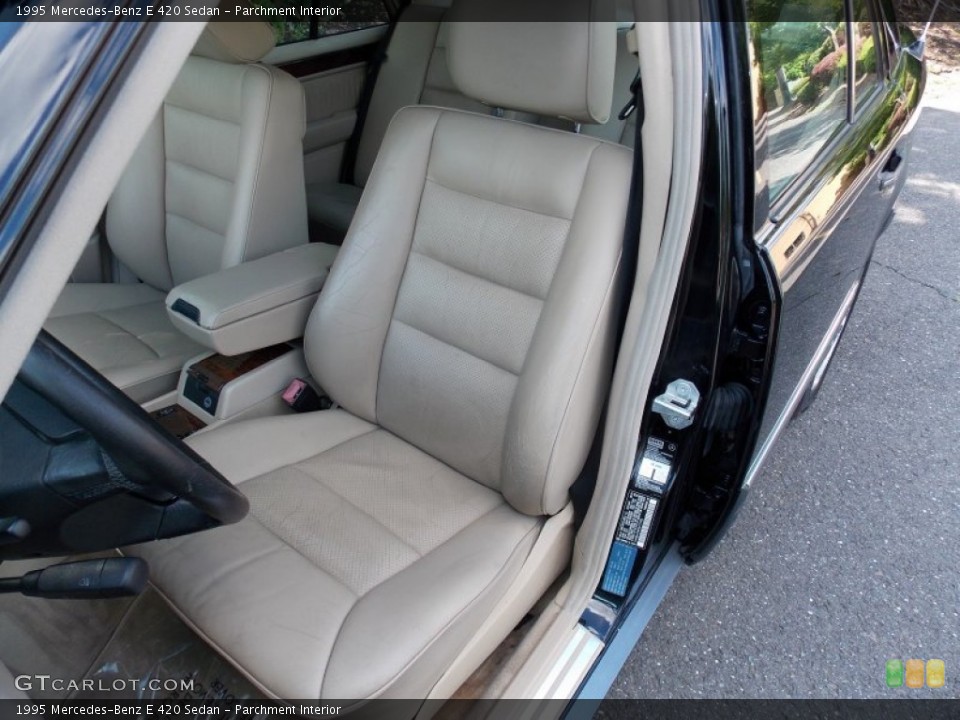 Parchment Interior Front Seat for the 1995 Mercedes-Benz E 420 Sedan #84459749