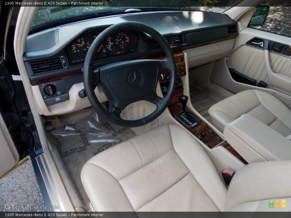 Parchment Interior Prime Interior for the 1995 Mercedes-Benz E 420 Sedan #84459806