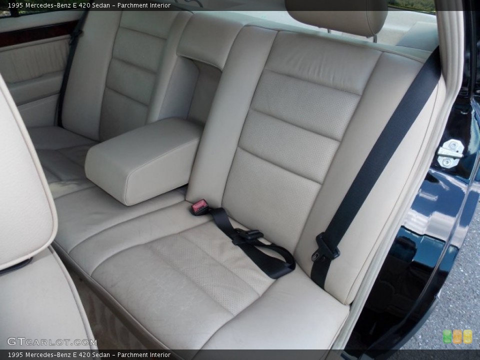 Parchment Interior Rear Seat for the 1995 Mercedes-Benz E 420 Sedan #84459887