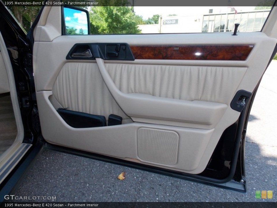 Parchment Interior Door Panel for the 1995 Mercedes-Benz E 420 Sedan #84460077