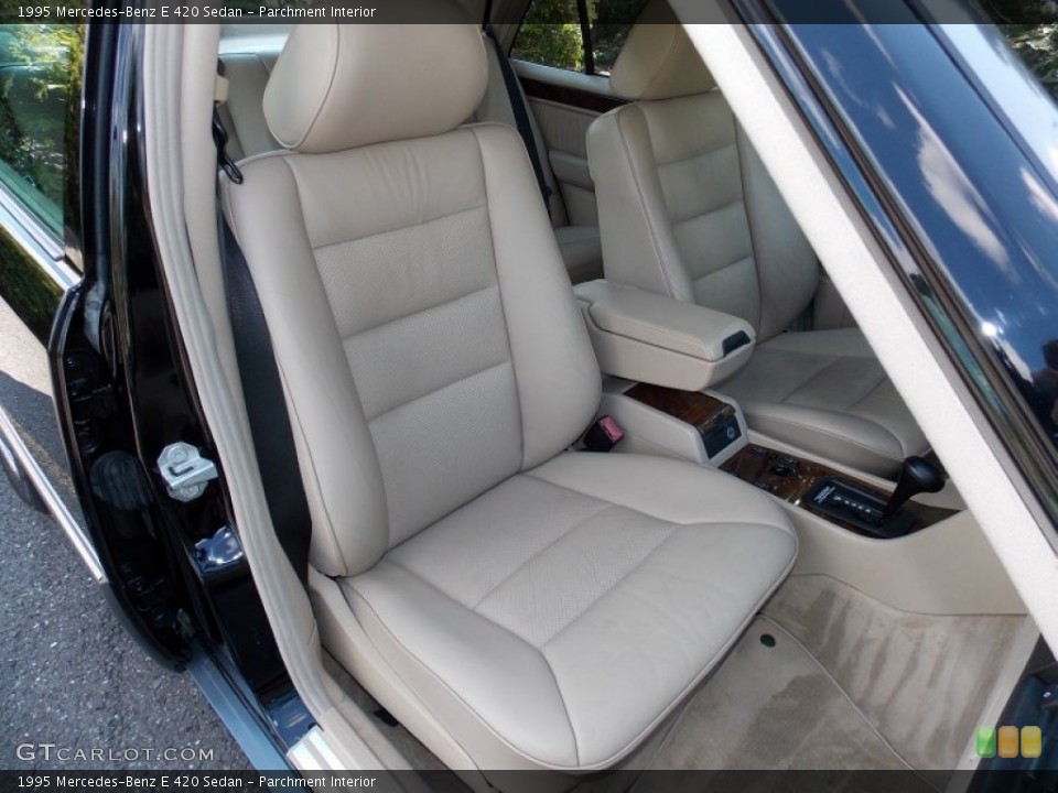 Parchment Interior Front Seat for the 1995 Mercedes-Benz E 420 Sedan #84460126