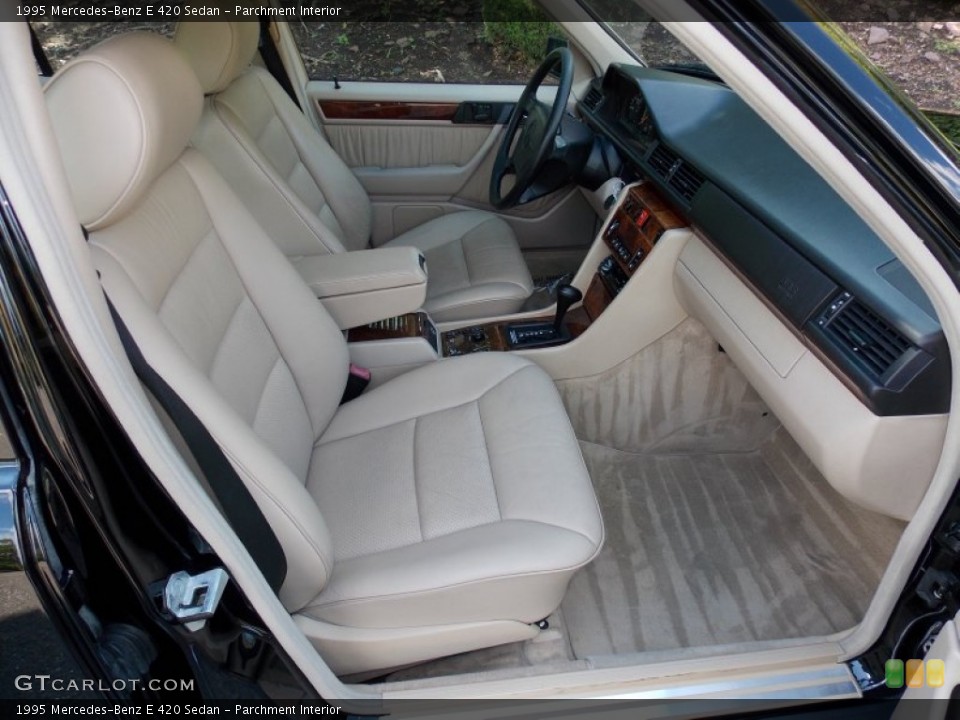 Parchment Interior Front Seat for the 1995 Mercedes-Benz E 420 Sedan #84460154