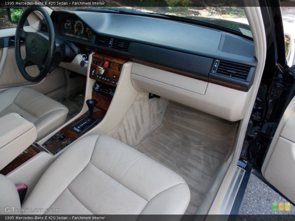 Parchment Interior Dashboard for the 1995 Mercedes-Benz E 420 Sedan #84460178