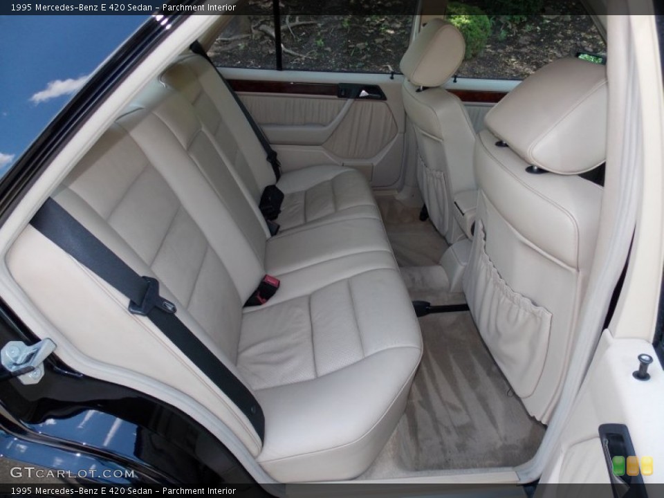 Parchment Interior Rear Seat for the 1995 Mercedes-Benz E 420 Sedan #84460271