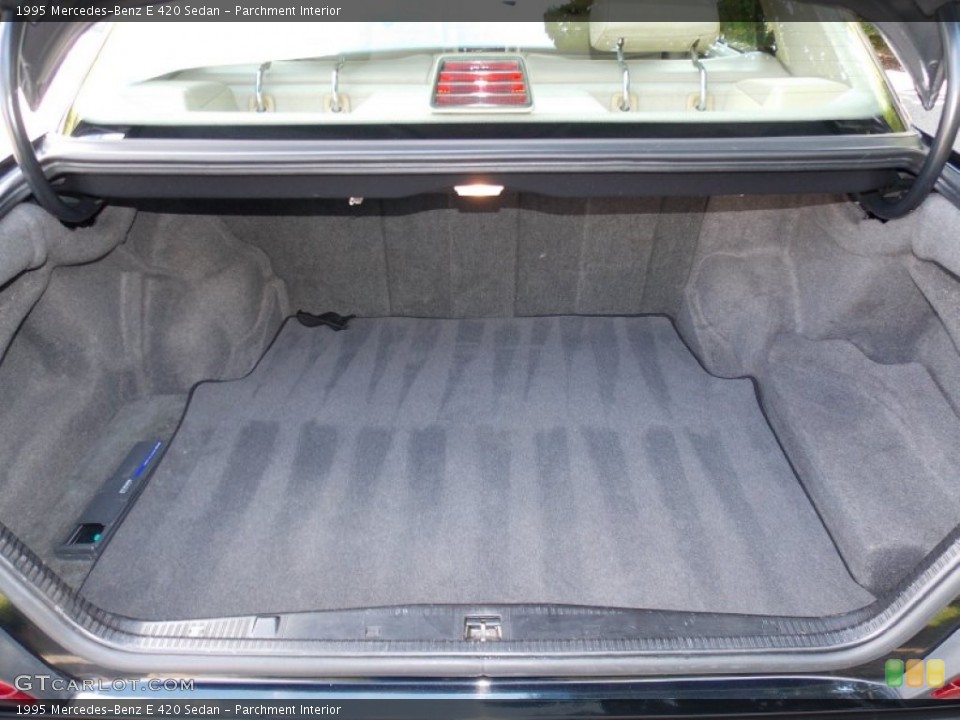 Parchment Interior Trunk for the 1995 Mercedes-Benz E 420 Sedan #84460302