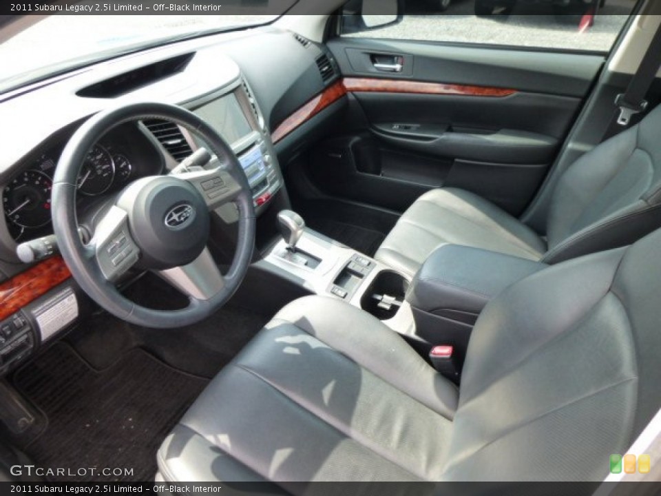 Off-Black Interior Photo for the 2011 Subaru Legacy 2.5i Limited #84461288