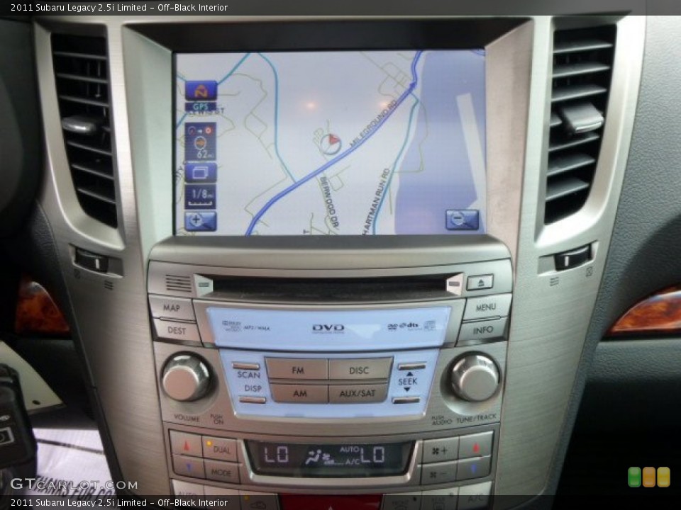 Off-Black Interior Controls for the 2011 Subaru Legacy 2.5i Limited #84461348