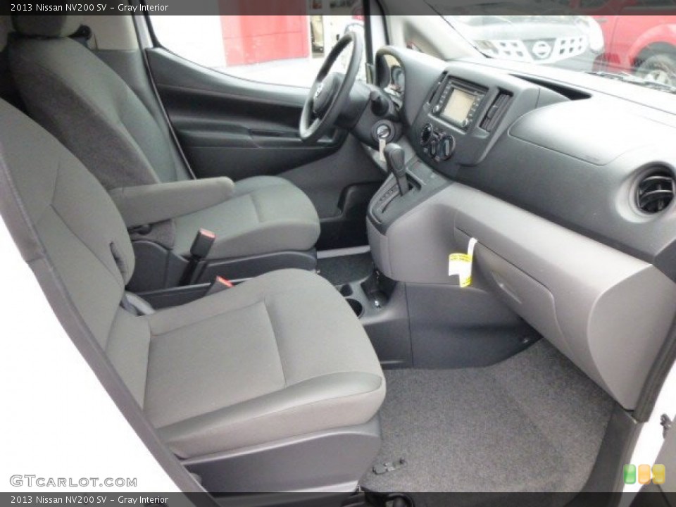 Gray Interior Photo for the 2013 Nissan NV200 SV #84462764