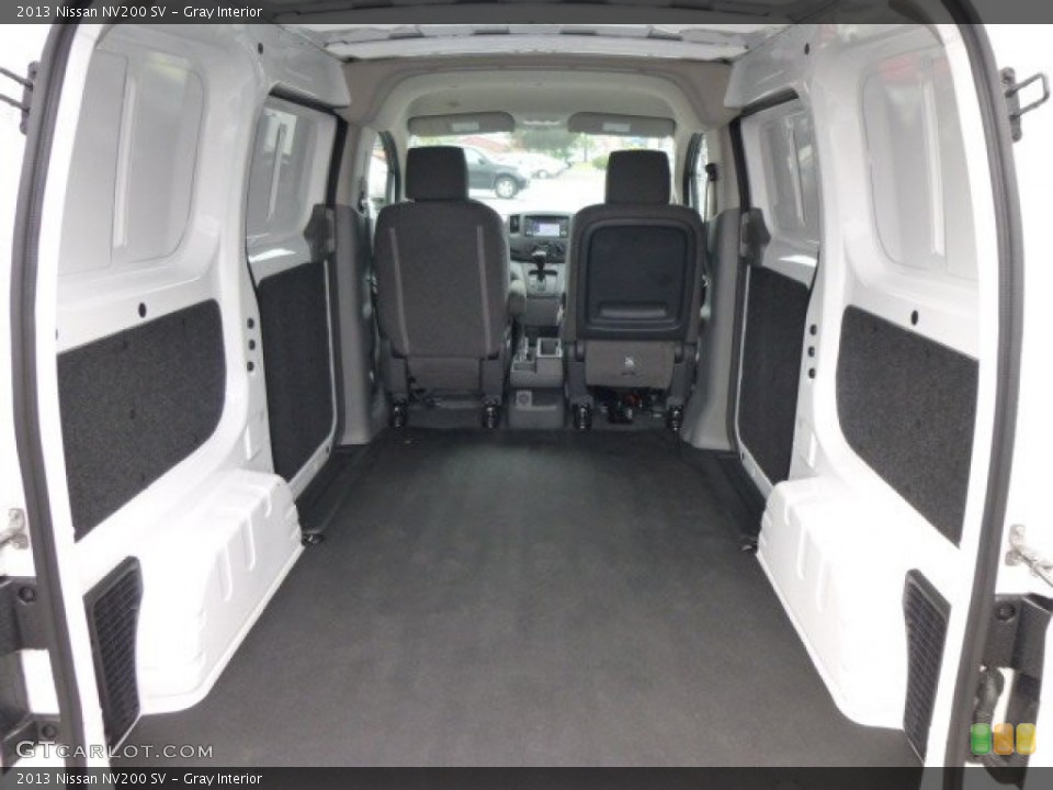 Gray Interior Trunk for the 2013 Nissan NV200 SV #84462839