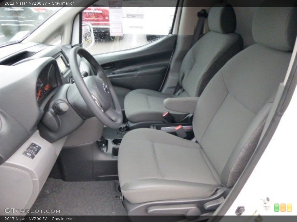 Gray Interior Photo for the 2013 Nissan NV200 SV #84462872